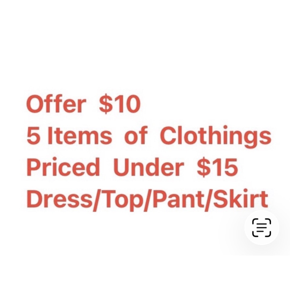 Clothing Bundle Offer